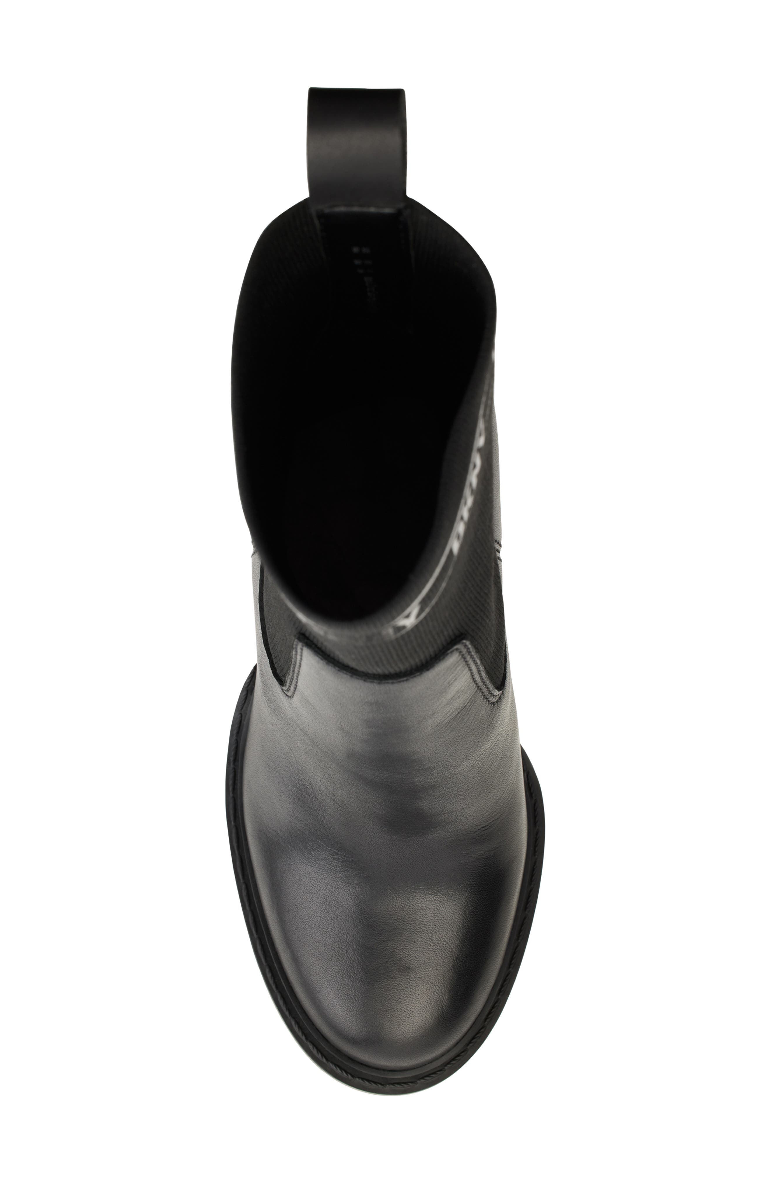 DKNY Vilma Platform Ankle Boot, Alternate, color, Black/ Dark Gunpower