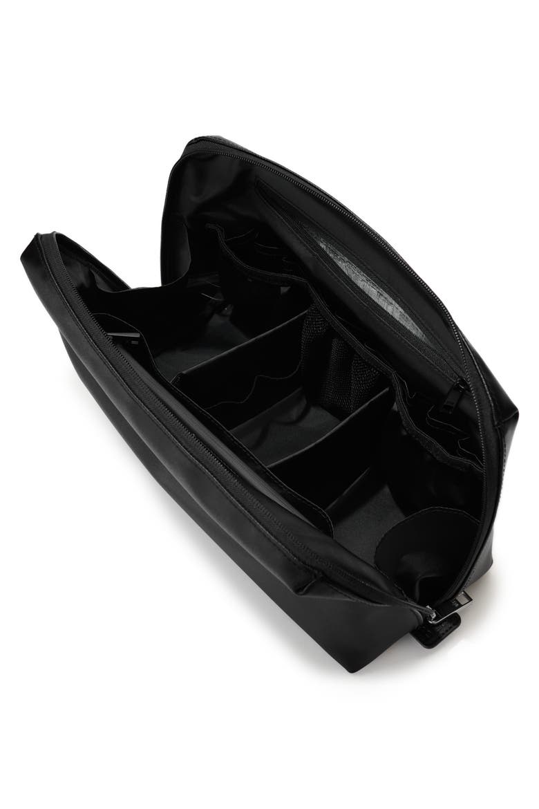 The Large Cosmetics Pouch, Alternate, color, BLACK