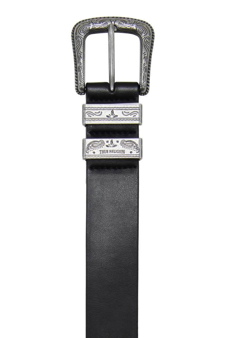 Palomo Western Buckle Belt, Alternate, color, BLACK