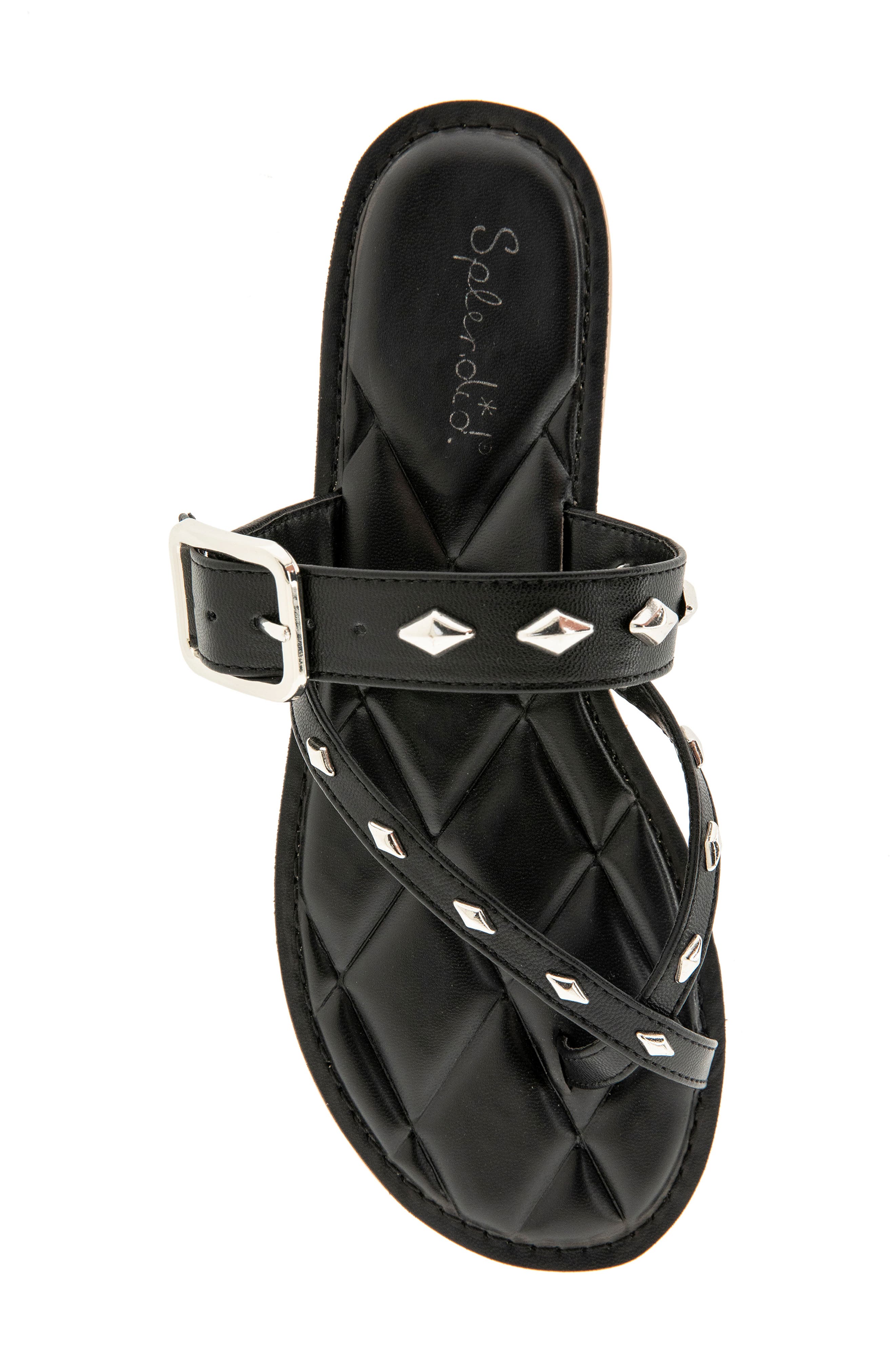 Splendid Susana V Sandal, Alternate, color, Black