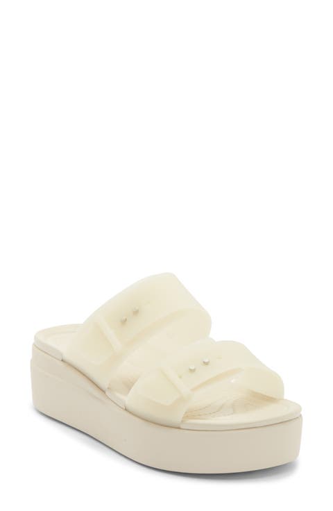 Brooklyn Platform Wedge Slide Sandal (Women)