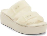 CROCS Brooklyn Platform Wedge Slide Sandal