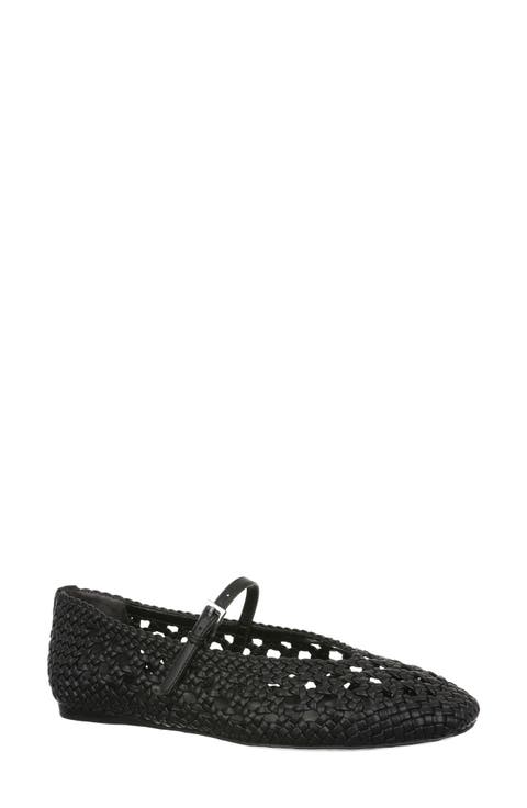 Maren Woven Mary Jane Flat (Women) (Nordstrom Exclusive)