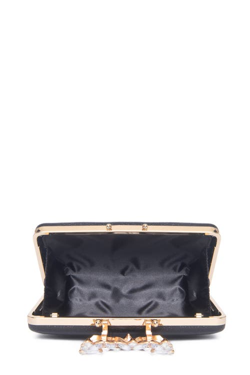 Lauren Lorraine Spring Clutch In Black