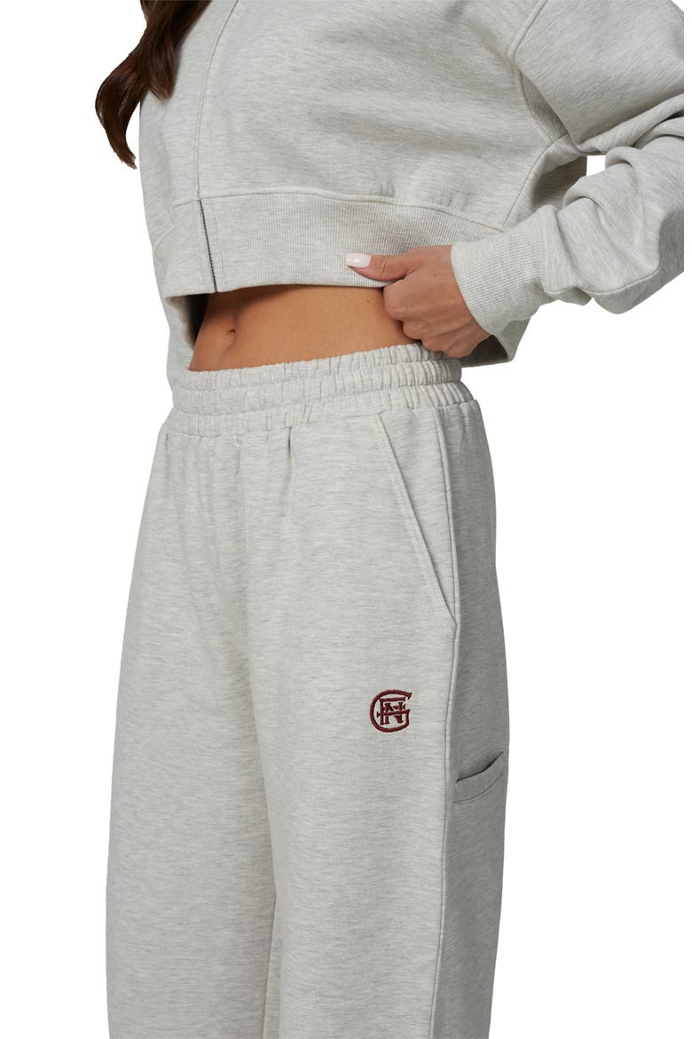 Straight Leg Halftone Joggers, Alternate, color, Grey