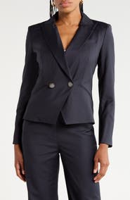 Veronica Beard Rickie Cropped Dickey Jacket