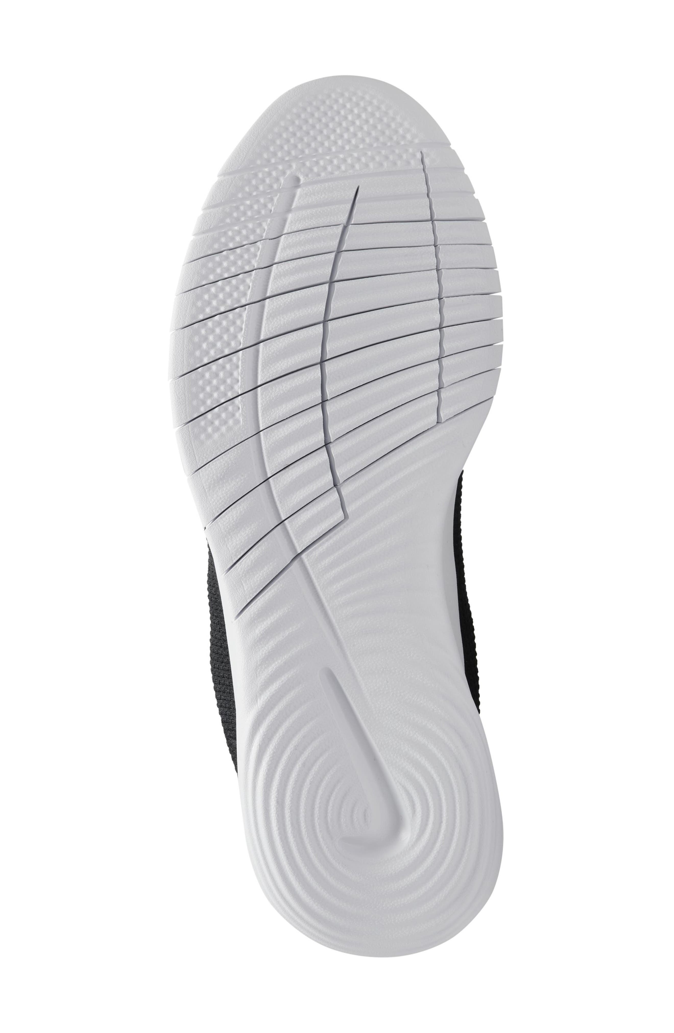Nike Flex Experience Run 12 Road Running Shoe - Extra Wide Width Available, Alternate, color, Black/ White/ Dark Smoke Grey