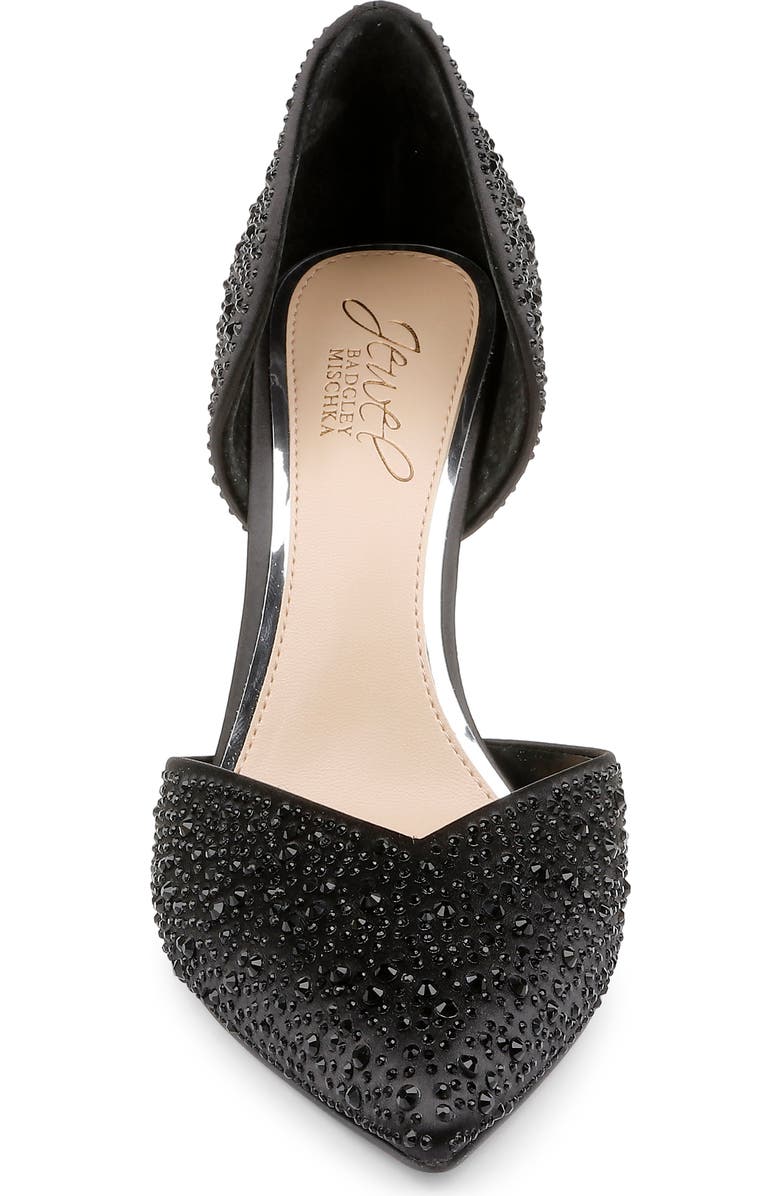 Jewel Badgley Mischka Grace d'Orsay Pointed Toe Pump, Alternate, color,
