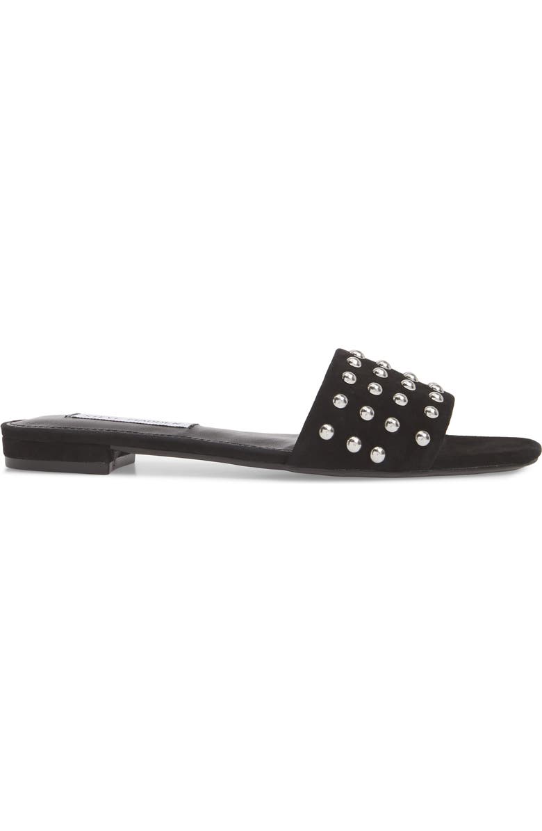 Steve Madden Viv Studded Slide Sandal, Alternate, color,