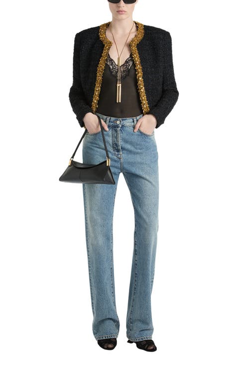 Bootcut Faded Denim Jeans
