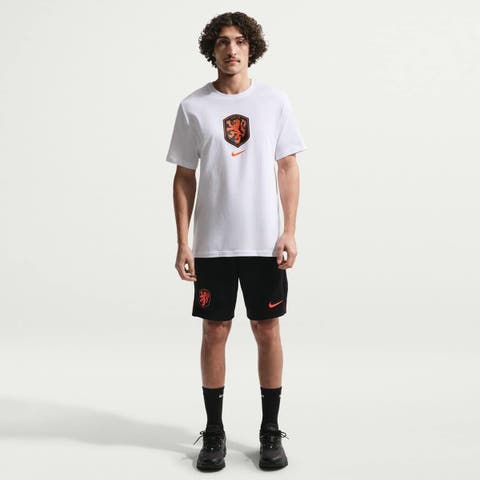 Men's Nike White Netherlands National Team Crest T-Shirt