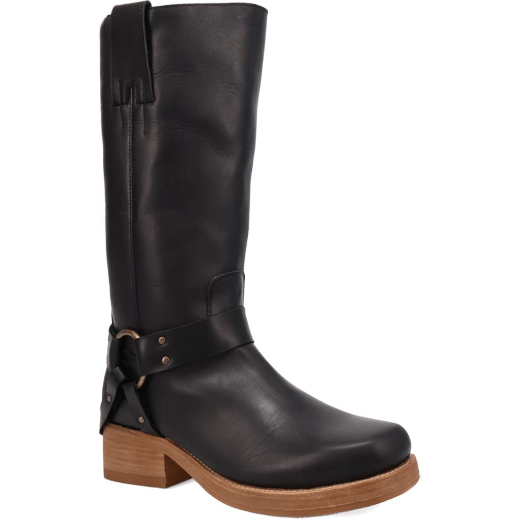 Dingo Rip Harness Boot In Black