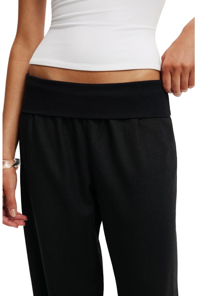 Women's Haven Fold Over Pant, Alternate, color, Black