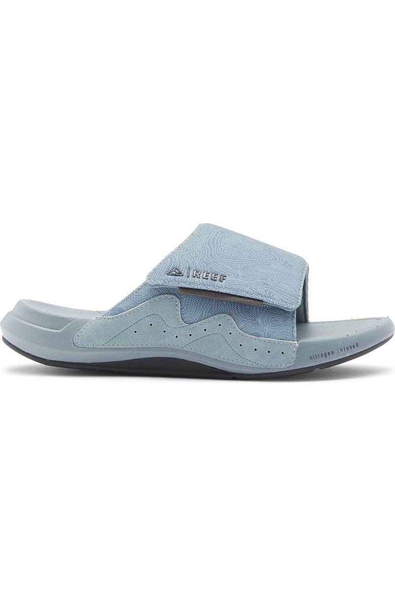 Reef Swell Cruiser Slide Sandal, Alternate, color, Grey Topo