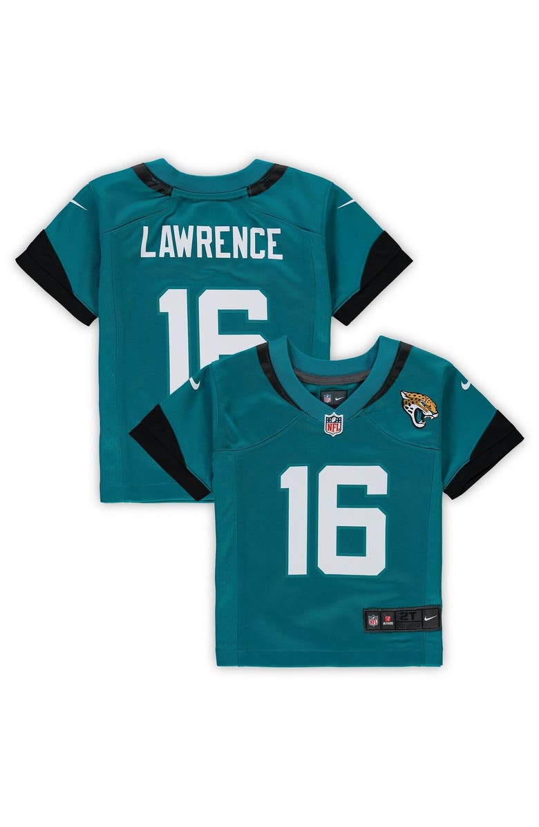 Nike Toddler Nike Trevor Lawrence Teal Jacksonville Jaguars Game Jersey, Main, color, Teal