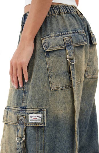 BDG Urban Outfitters Strappy Baggy Cargo Jeans | Nordstrom