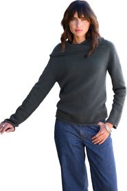 Celtic & Co. Collared Slouch Sweater