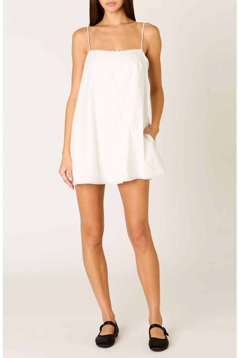 Sitges Shift Dress, Main, color, WHITE