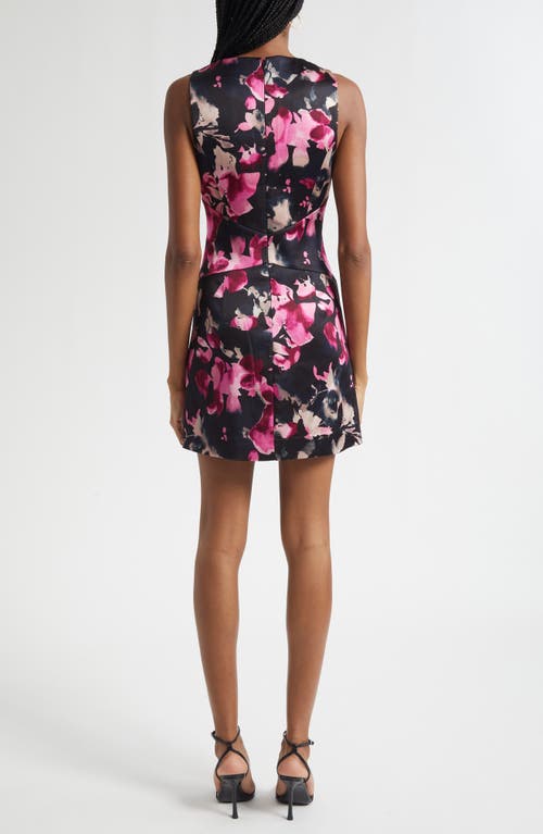 Ramy Brook Hope Floral Print Sleeveless Minidress In Multi