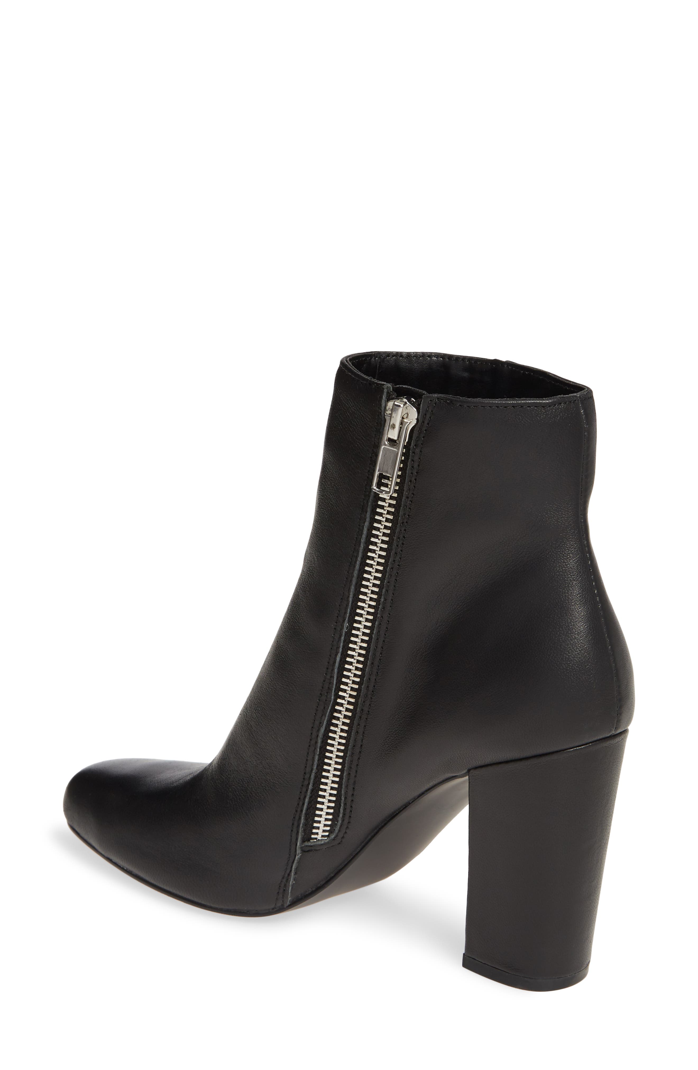 Pixie Bootie, Alternate, color, BLACK LEATHER
