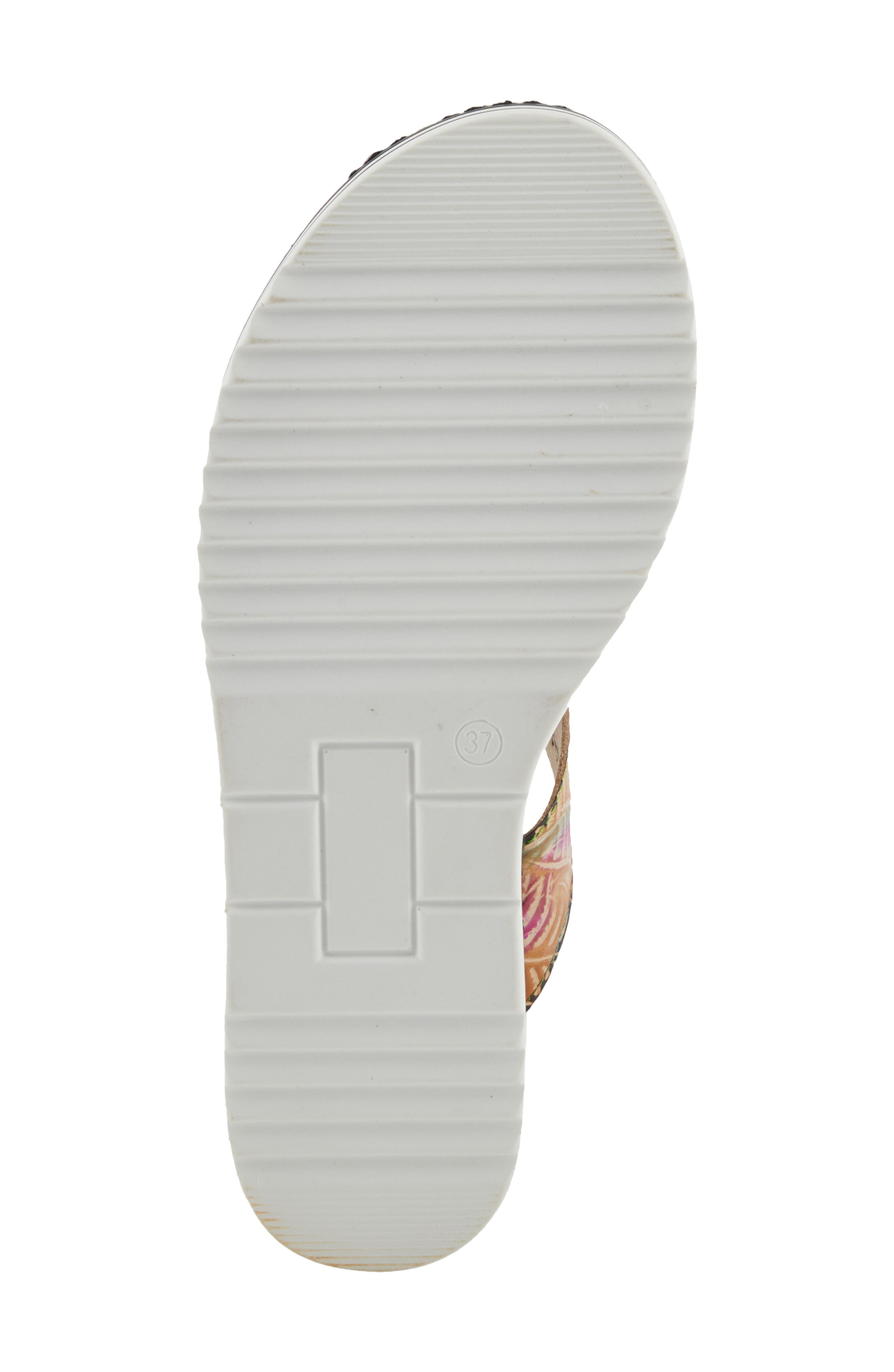 L'Artiste by Spring Step Naomi Platform Slide Sandal, Alternate, color, Tan Multi