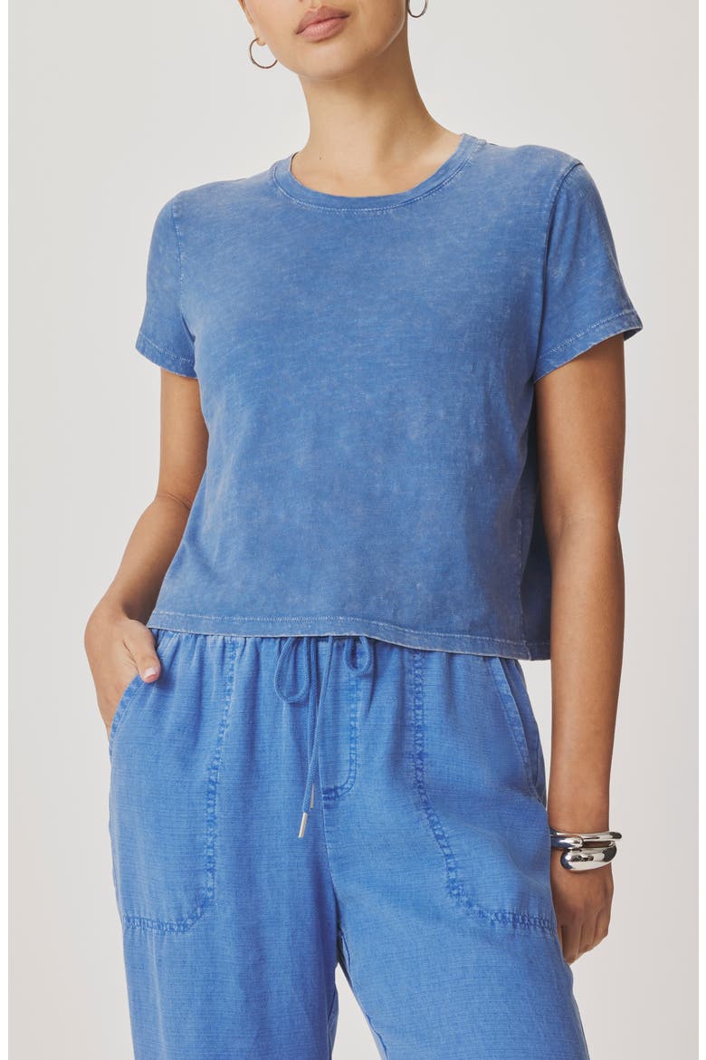 Louisa Short Sleeve T-Shirt, Main, color, PERFECT BLUE
