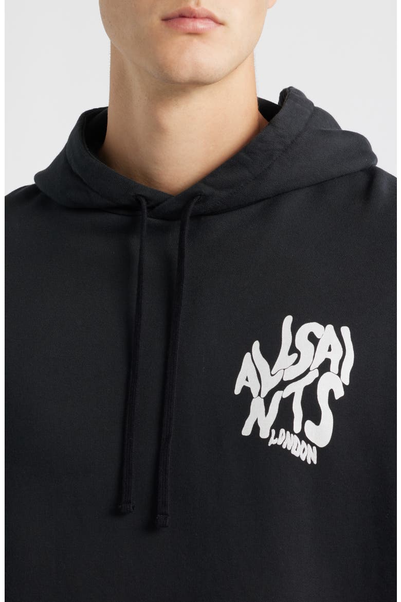Orlando Logo Cotton Graphic Hoodie, Alternate, color, JET BLACK
