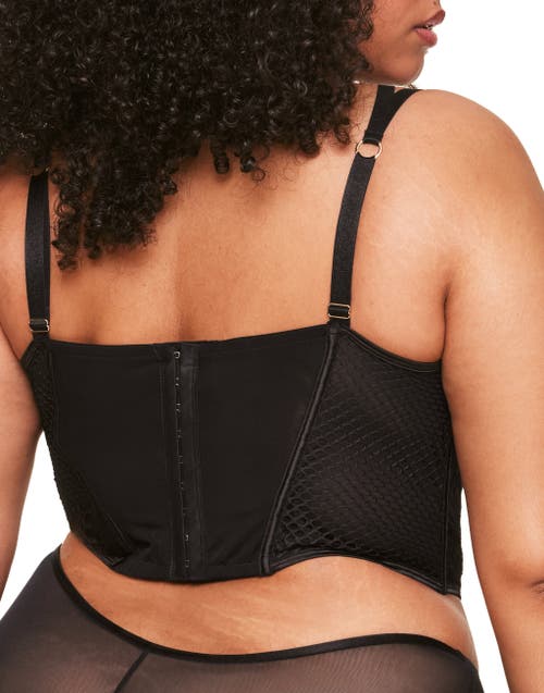 Adore Me Dominika Contour Bustier Top In Black