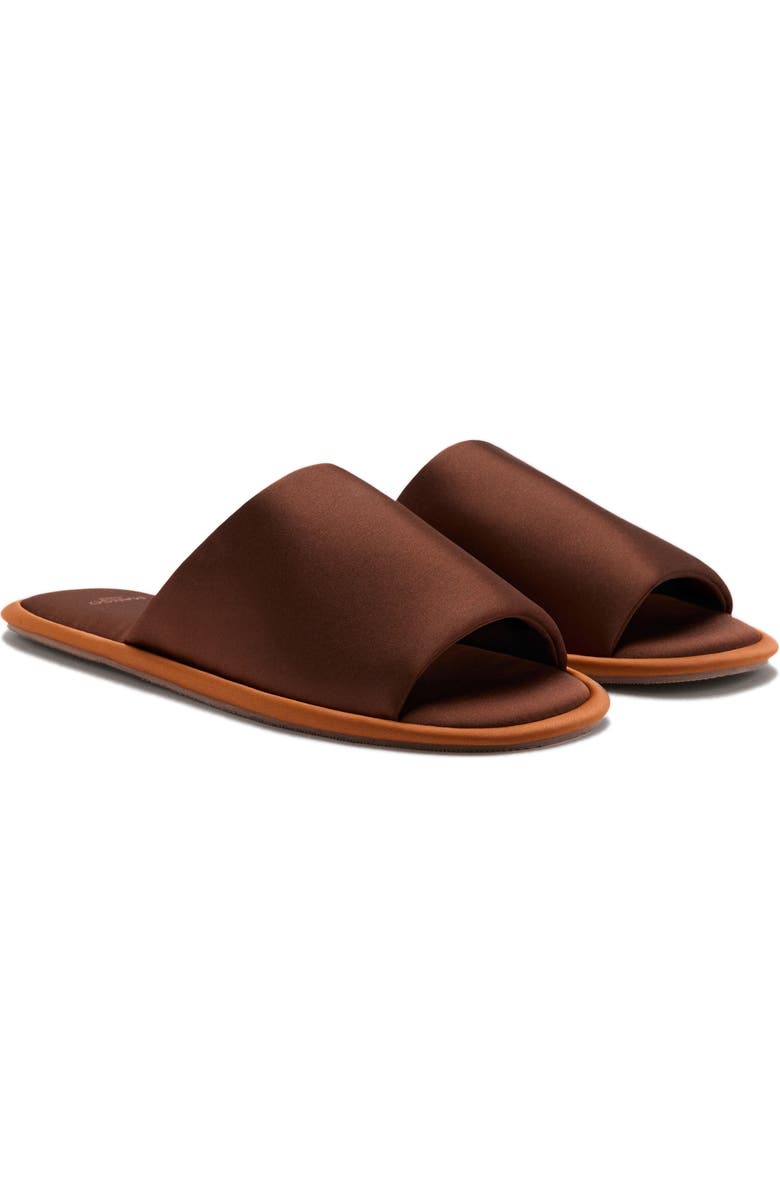 MANGO Slide Slipper, Main, color, Brown