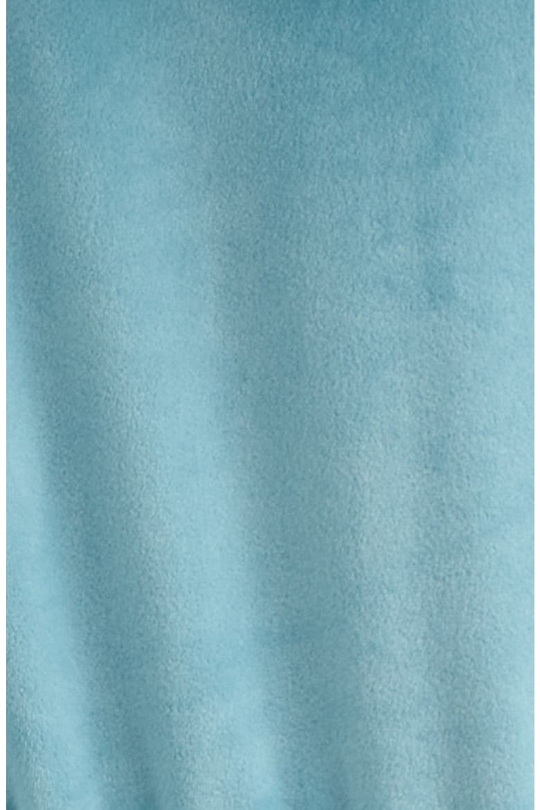 Kids' Cosmos Velour Zip Hoodie, Alternate, color, TEAL SICILY