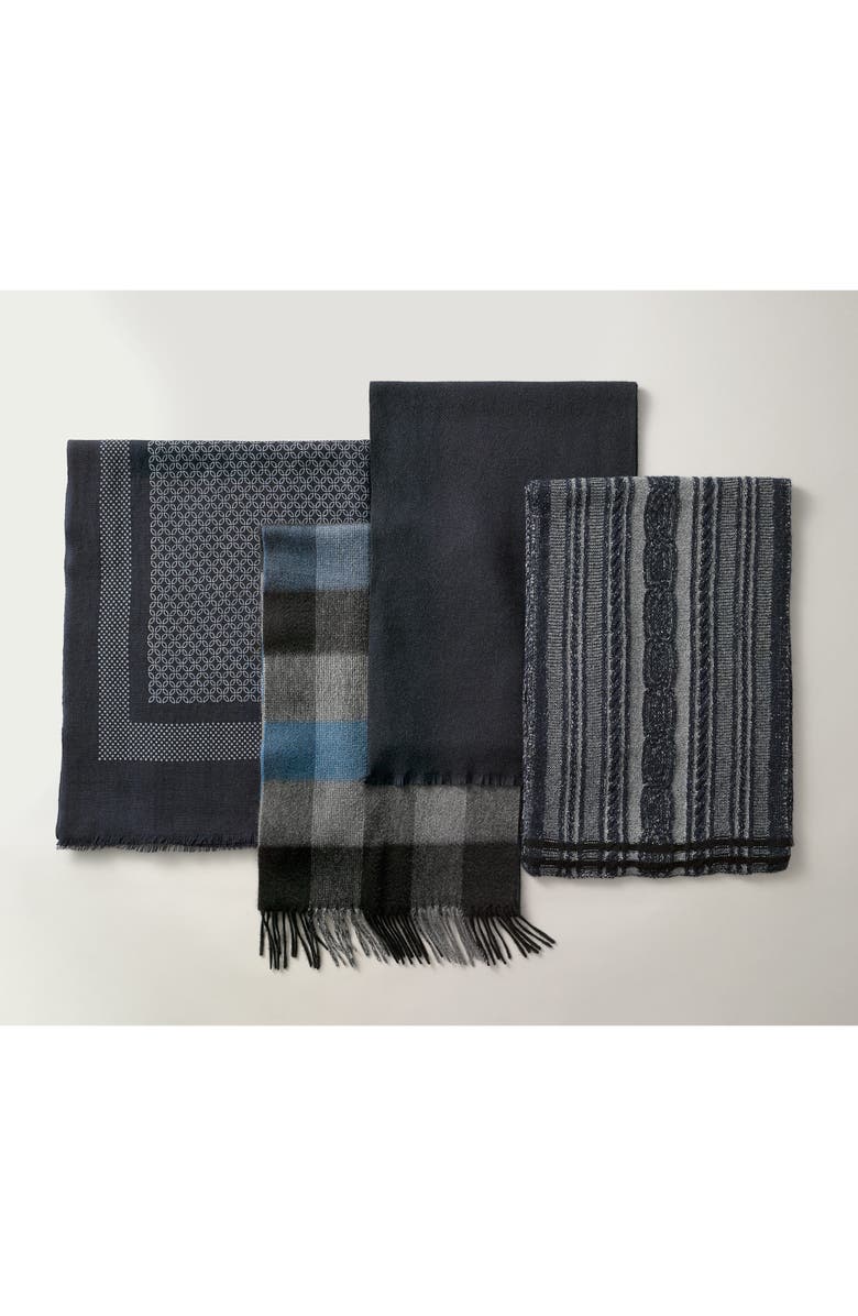 NORDSTROM MEN'S SHOP Solid Cashmere Scarf, Alternate, color,