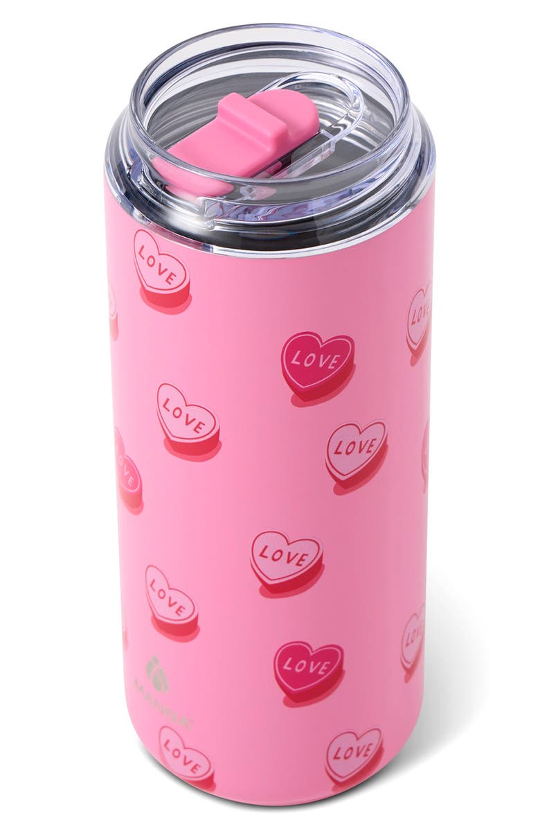MANNA 18-Ounce Candy Heart Tallboy Tumbler, Alternate, color, Multi