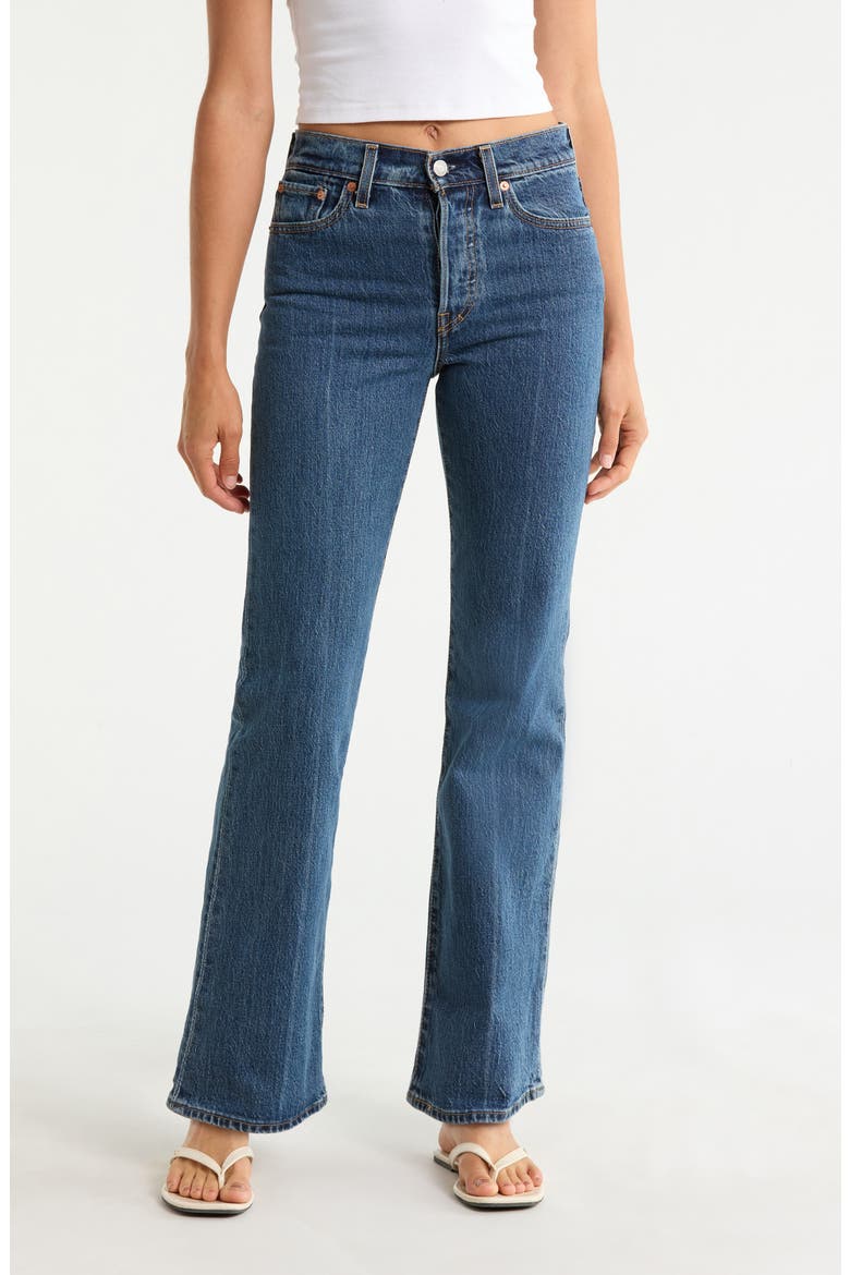 Wedgie Bootcut Jeans, Main, color, DESTINY STONE