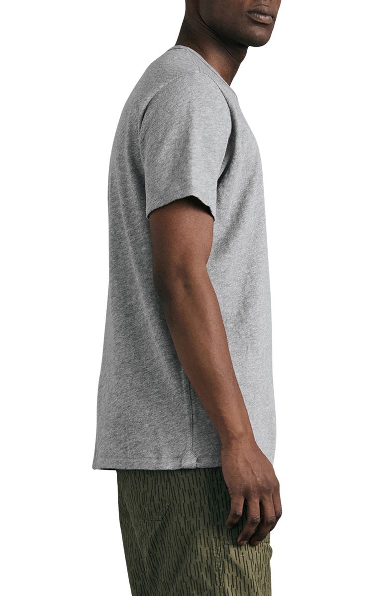 rag & bone Men's Classic Flame Slub Cotton T-Shirt, Alternate, color, 
