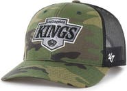'47 Men's '47 Camo/Black Los Angeles Kings Trucker Adjustable Hat