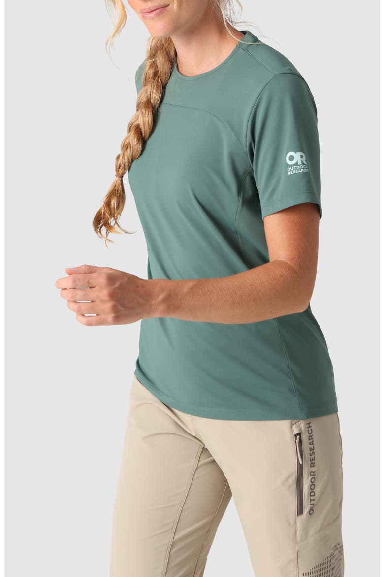 Freewheel MTB Short Sleeve Jersey T-Shirt, Alternate, color, MALACHITE