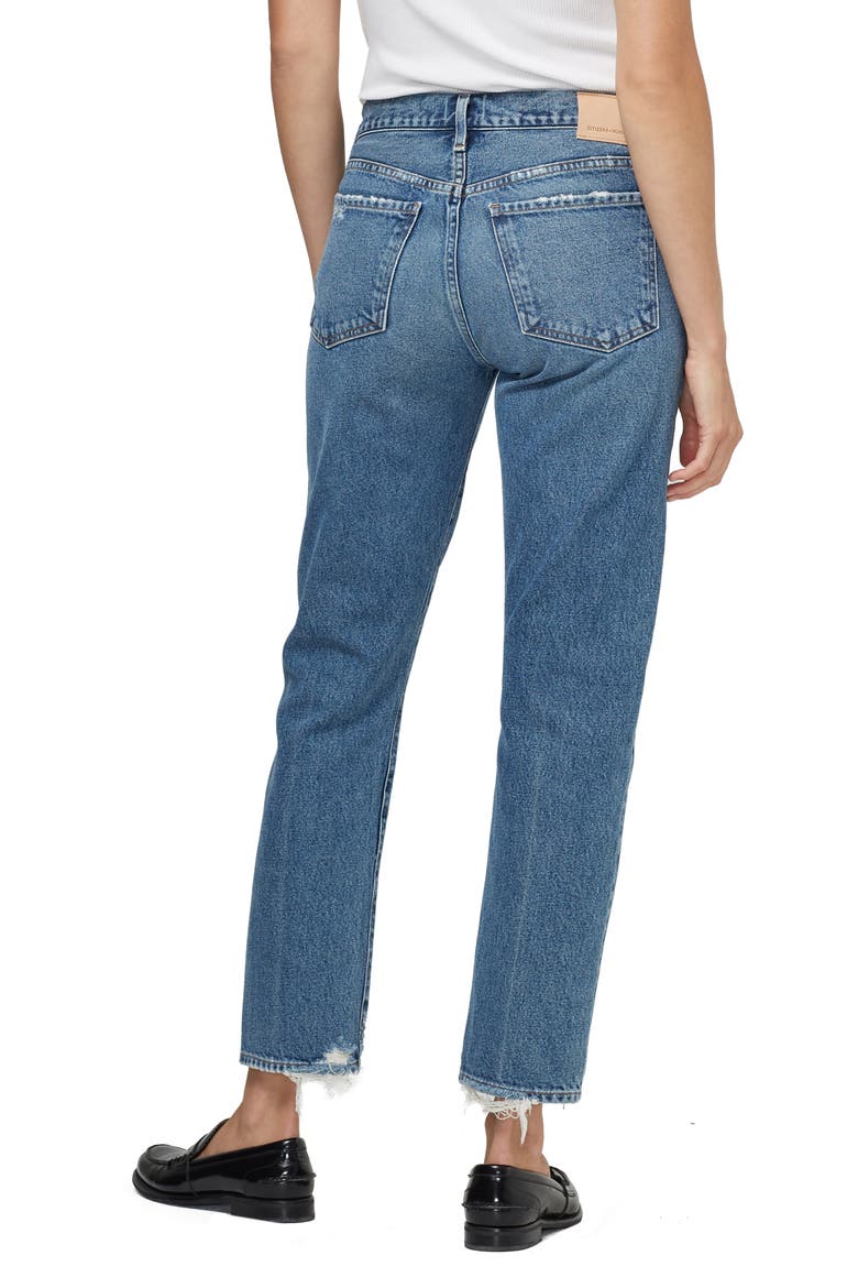 Emerson Ankle Slim Fit Boyfriend Jeans, Alternate, color, BIG SKY MD VINT INDIGO