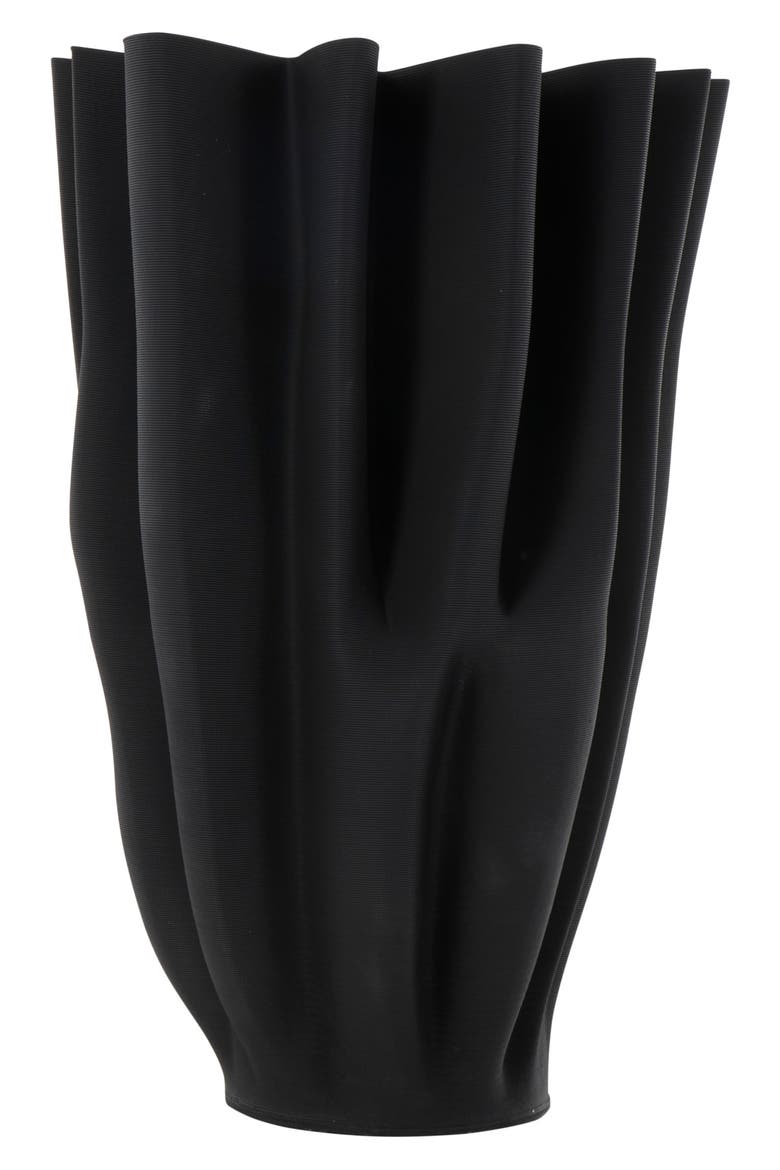 Ceramic Vase, Alternate, color, BLACK