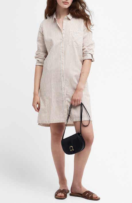 Barbour Seaglow Chambray Shirt Dress