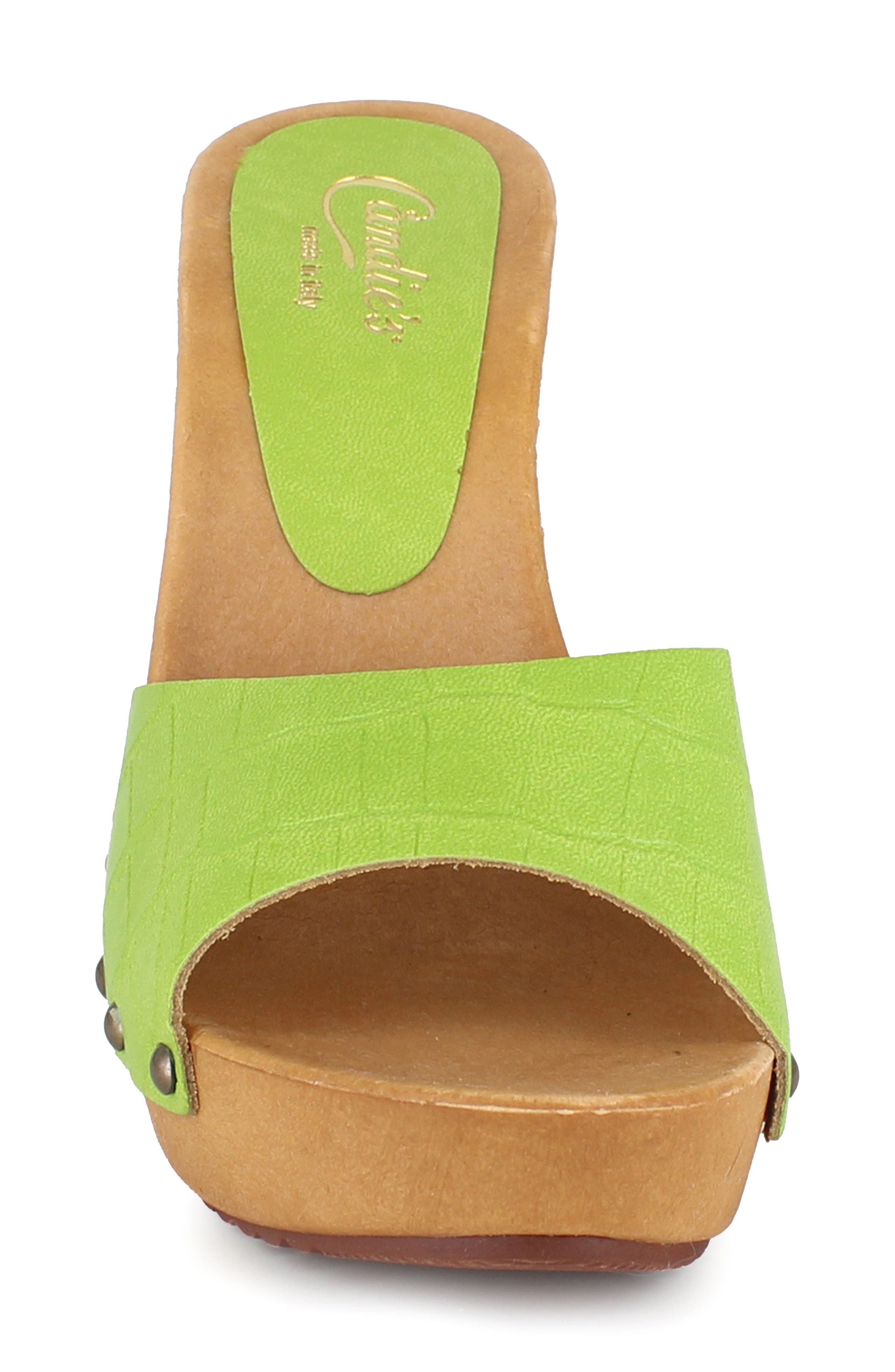 Viviana Slide Sandal, Alternate, color, LIME