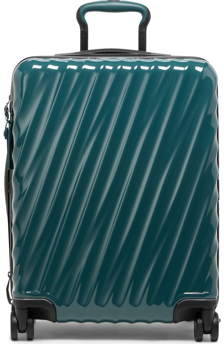 TUMI 19 Degree Continental Expandable 4-Wheel Carry-On, Main, color, Lagoon
