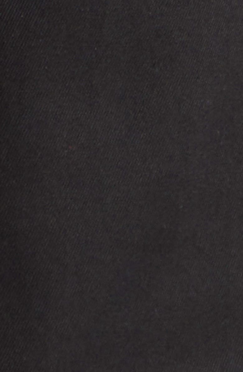 Burberry Arthur Cotton Twill Trousers, Alternate, color, Black