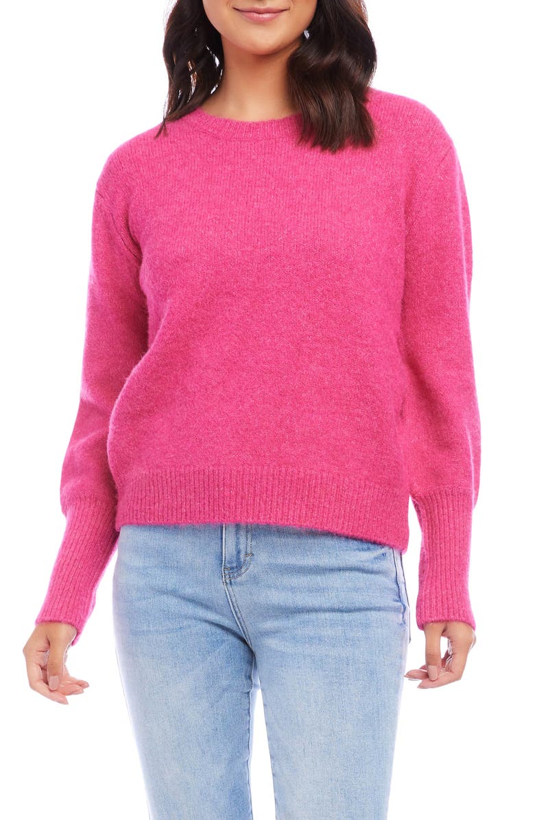 Karen Kane Blouson Sleeve Sweater, Main, color,