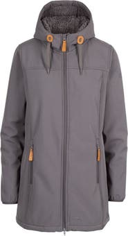 Trespass Kristen Longer Length Hooded Waterproof Jacket