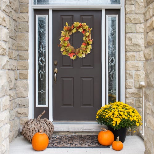 Northlight Berries And Pinecones Artificial Fall Harvest Twig Wreath, 18-inch, Unlit In Multi