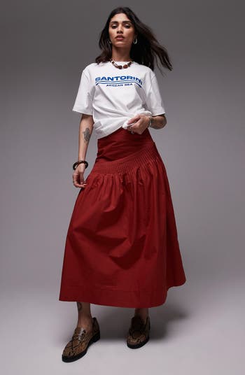 【BAON】Nedoni Corduroy Pintuck Long Skirt Cotton:On Women's Cord Maxi Skirt Long Corduroy Size US 4