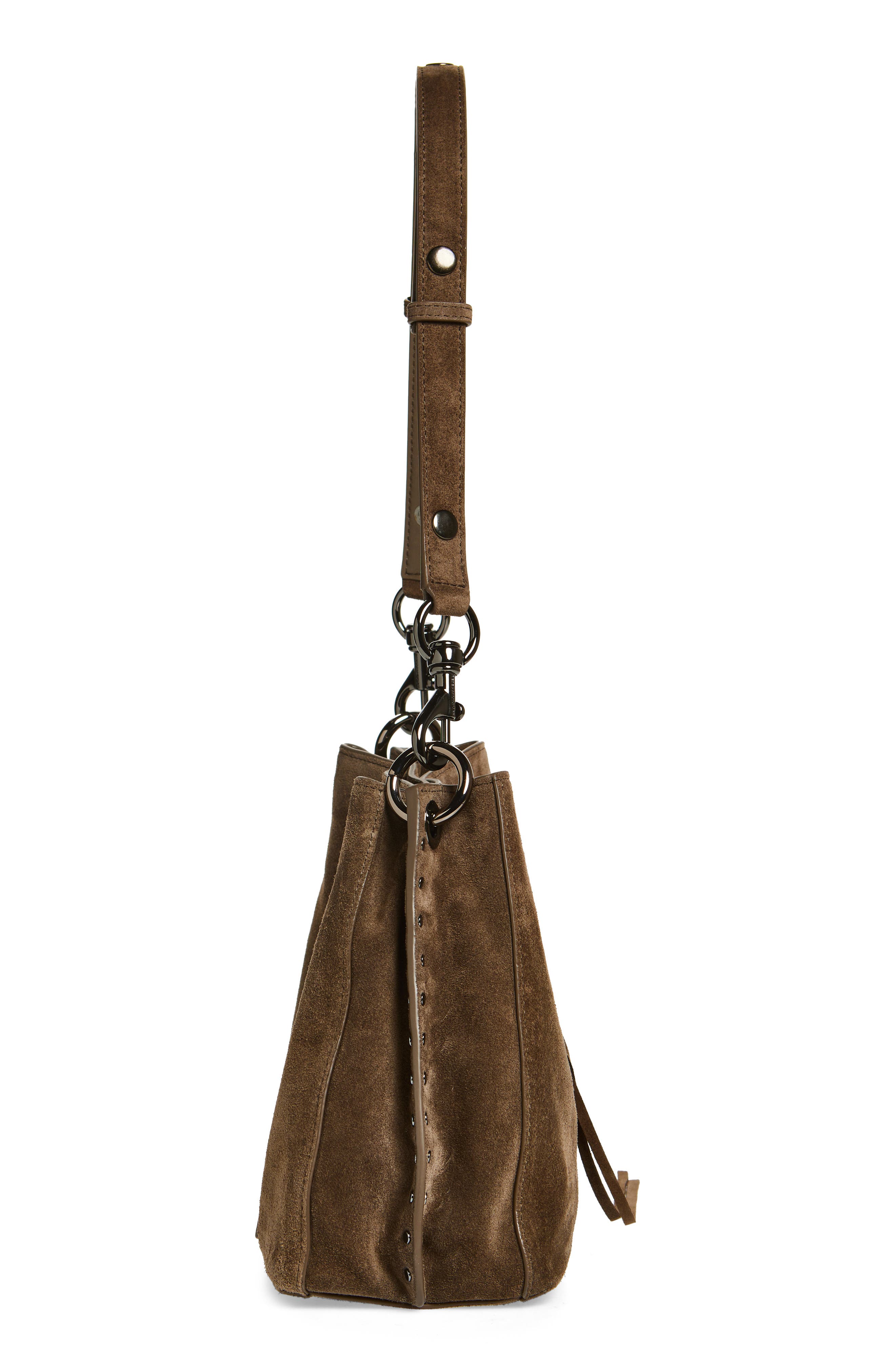 Rebecca Minkoff Darren East/West Leather Shoulder Bag, Alternate, color, 