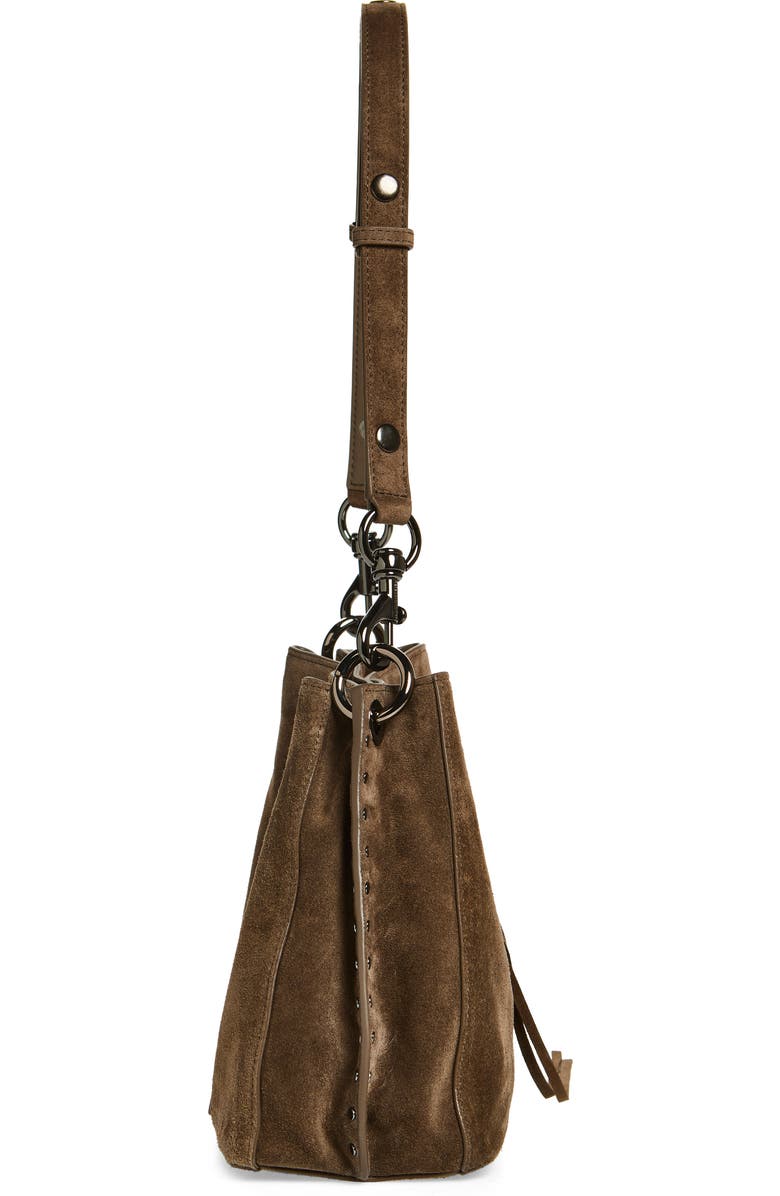 Rebecca Minkoff Darren East/West Leather Shoulder Bag, Alternate, color,