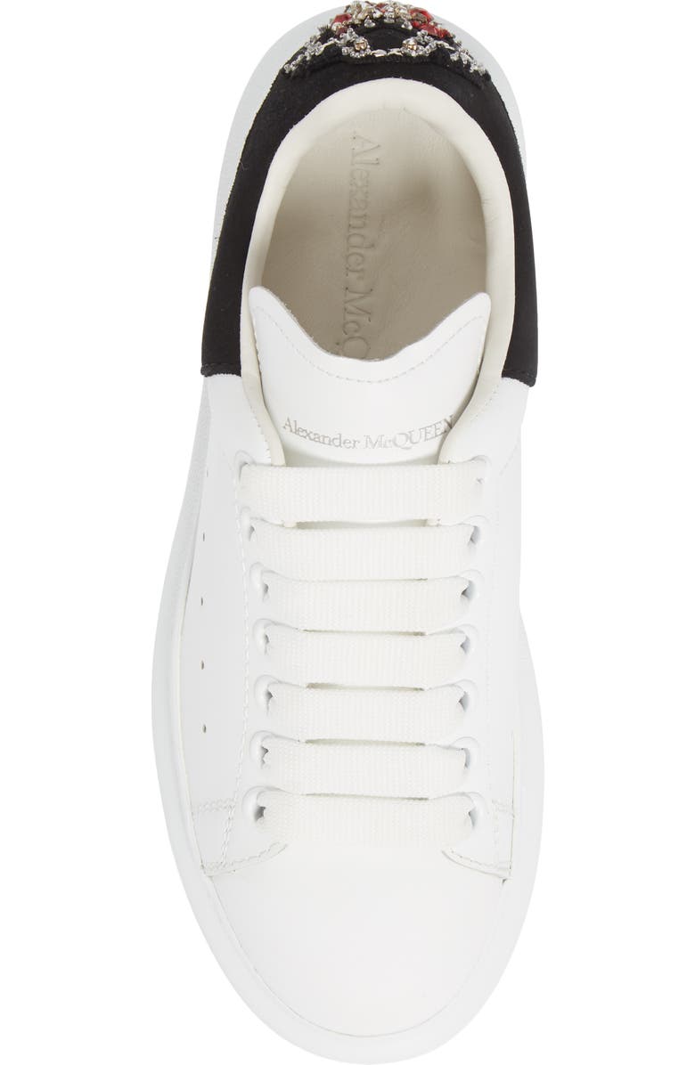 McQueen Alexander McQueen Oversize Embellished Platform Sneaker, Alternate, color,