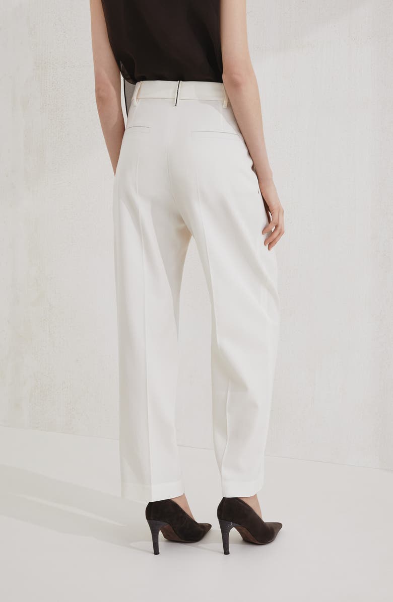 Brunello Cucinelli Slouchy trousers, Alternate, color, Panama